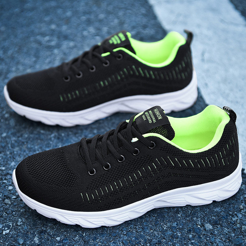 Large size men's sports shoes men's 2023 summer breathable mesh men's shoes casual running shoes  trendy shoes