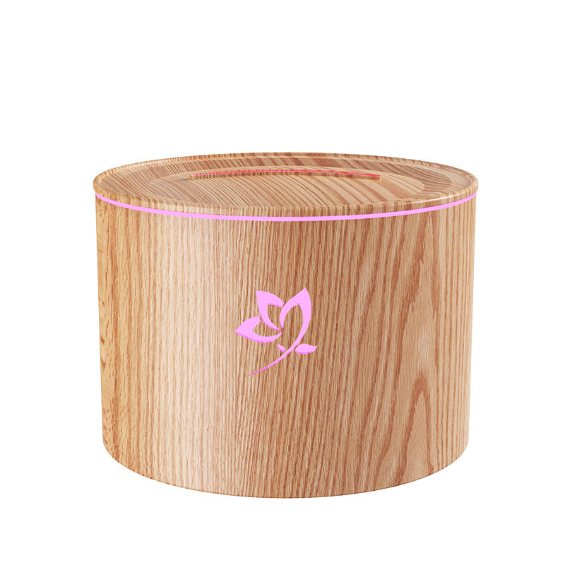 Simulated flame aroma diffuser - ultrasonic essential oil diffuser for home, office, and hotel use - silent, compact scent machine
