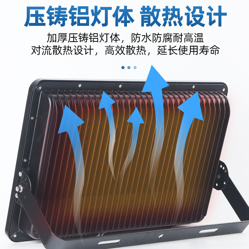 LED SMD Flood Light High Power Square Outdoor Waterproof Floodlight Outdoor Stadium Pier High Pole Lighting