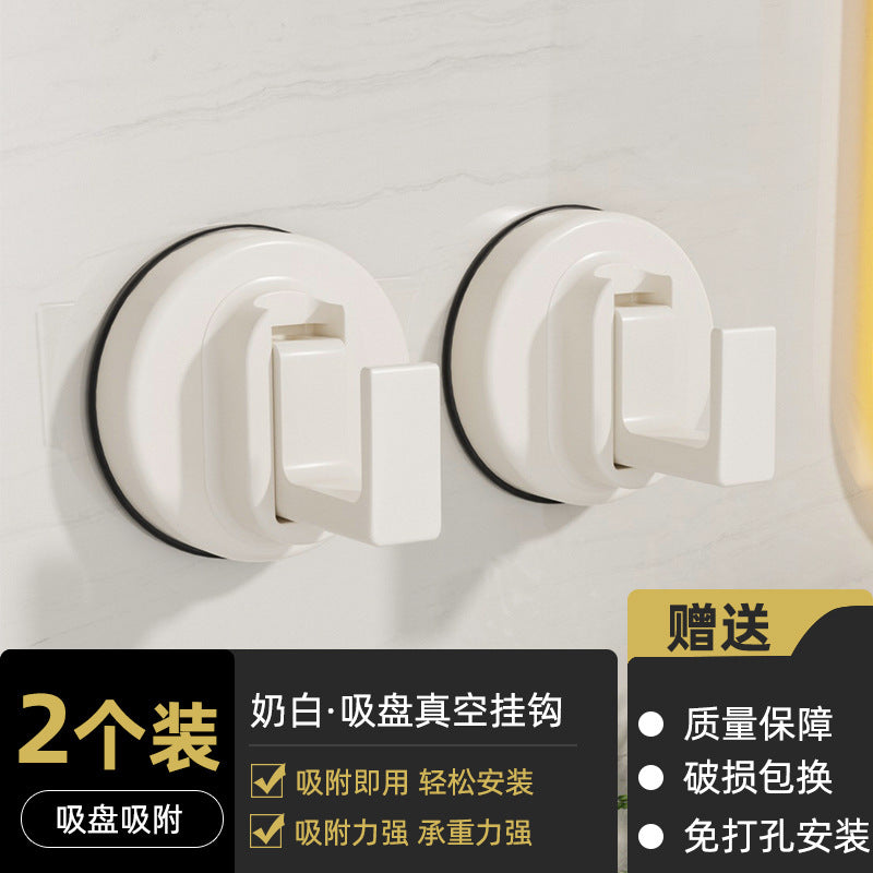 Suction cup hook, strong vacuum, no punching, wall, bathroom, kitchen, door, weighing, traceless bathroom towel hook