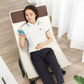 Foldable chair lunch break chair sit and lie foldable recliner portable mini nap foldable chair