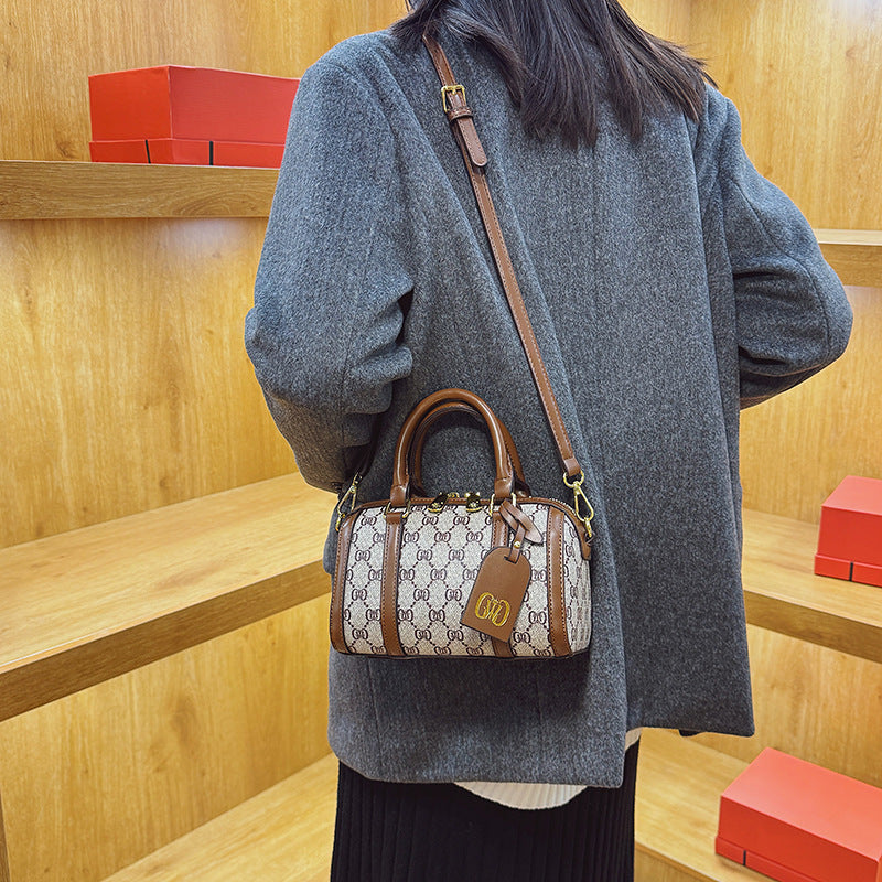 women's bags 2025 new arrival: high-end, versatile boston bag, handbag, elegant fashion shoulder & crossbody bag