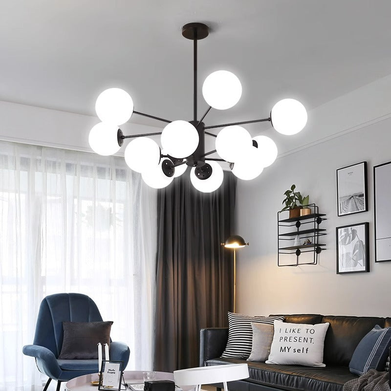 export european style living room chandelier post-modern casual three-head dining room master bedroom for home high-end scandinavian lamps