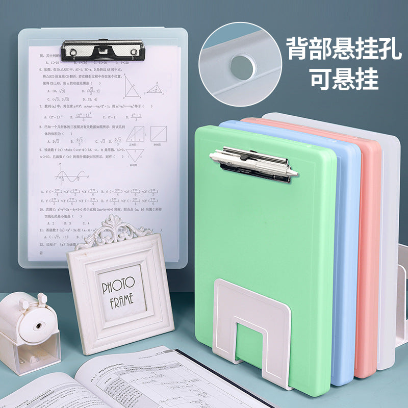 Huajie a4 folder splint storage box writing pad writing storage integrated file board folder