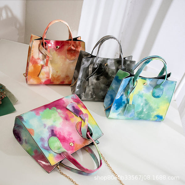 新款云雾手提包women handbags2021东南亚外贸洋气时尚女士单肩包