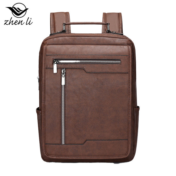 Zhenli  large-capacity backpack men's business leisure travel computer bag multi-functional backpack