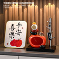 【make a fortune】red set + peace & joy display