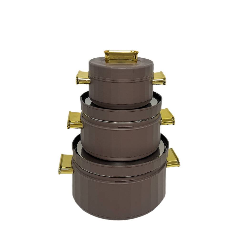 Food warmer containerexportsuit3pcs 1.5l-3.2l-6.2l simple thermal insulation box
