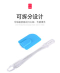 Baking tools: clear silicone cake separator spatula - small size, butter spatula, small offset spatula