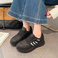 summer new arrival: plus-size women's casual comfort chunky sole retro round toe dad shoes wholesale