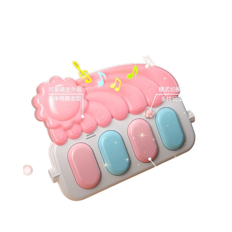 Baby foot pedal piano toy gym activity center - early education & developmental toy for baby boys & girls (0-3 years old) - bouncing & bouncing baby toy