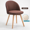 Computer chair for homesolid wood dining chair casualsittingplaid study desk stool girl bedroom makeup chair designer
