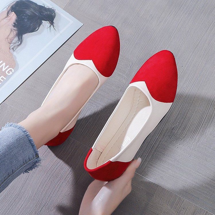 fashion round toe comfortable plus size women's loafers flat single shoes - hot selling cross-border e-commerce product for