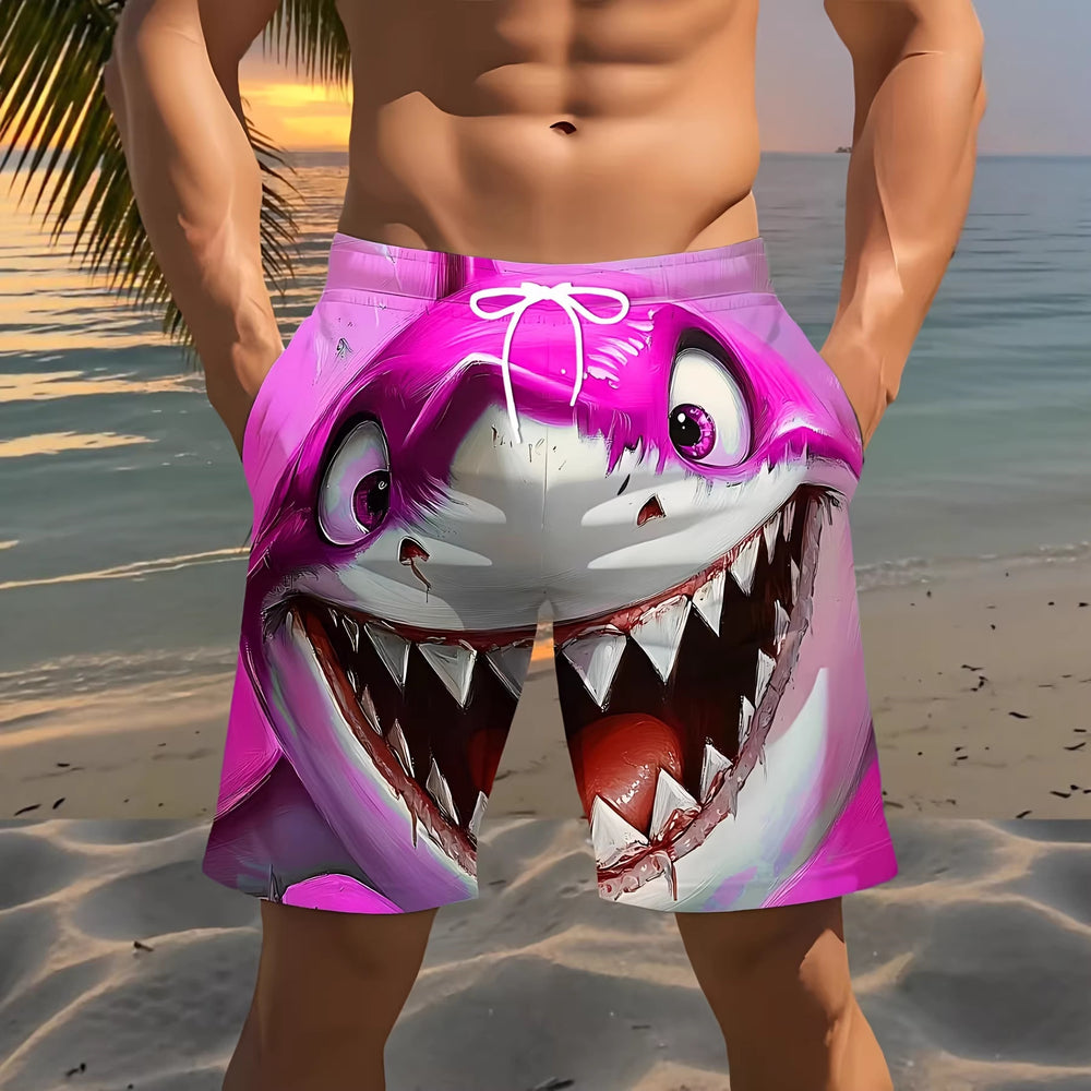 trending men's swim trunks, quick-dry swim shorts, casual athletic beach shorts, new european and american styles