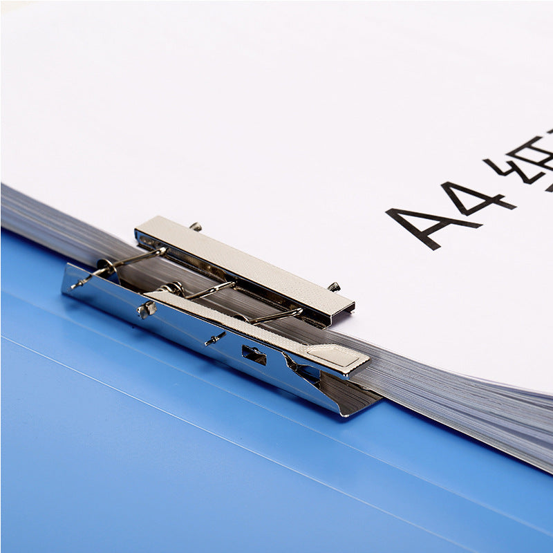 [] Single and double clip strong file splint clip A4 wholesale office supplies test paper file folder storage