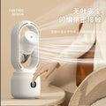 New arrival intelligent digital display bladeless fan creative humidification bladeless electric fan usb ambient light silent electric fan