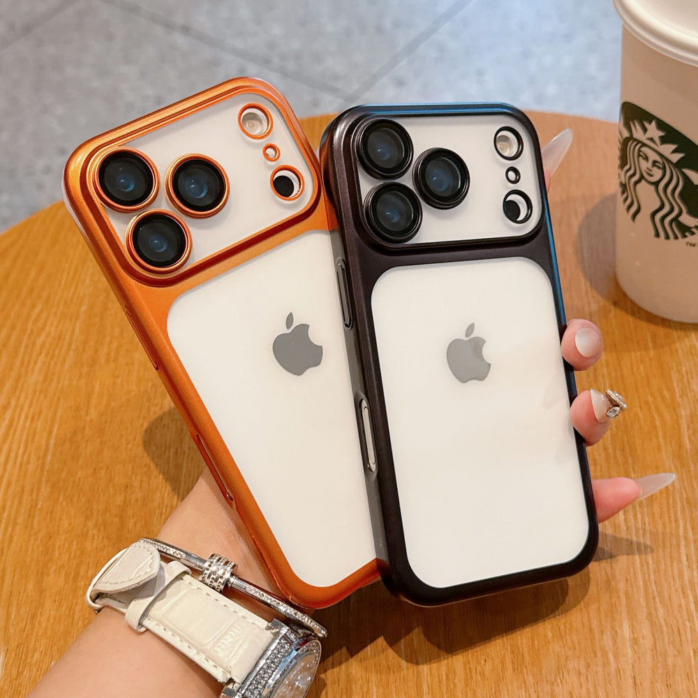 Tiktok viral pc instant transformation case, compatible with apple 17 pro max, transparent phone case, iphone 16 phone protective cover