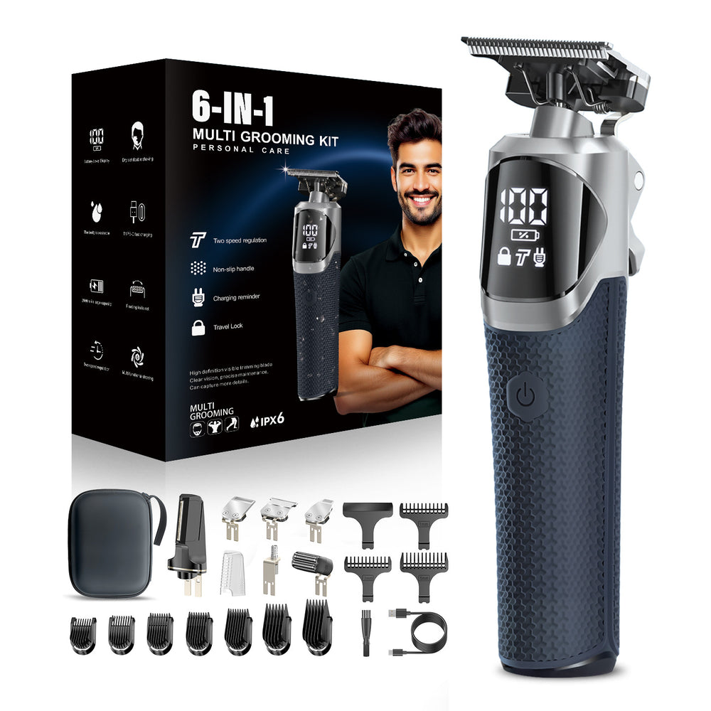 Duoheyi electric hairdressing electric clipper suit multi-function full body washable hair shaving oil head clipper wholesale cross-border