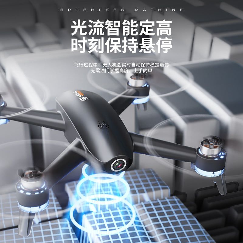new arrival s27 drone: professional aerial photography, extended flight time, remote control aircraft with optical flow positioning and brushless motors