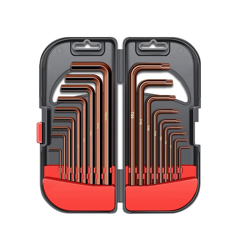 Delixi Electric hexagonal wrench set, a box of hexagonal nuts, wrench hexagonal screws wholesale