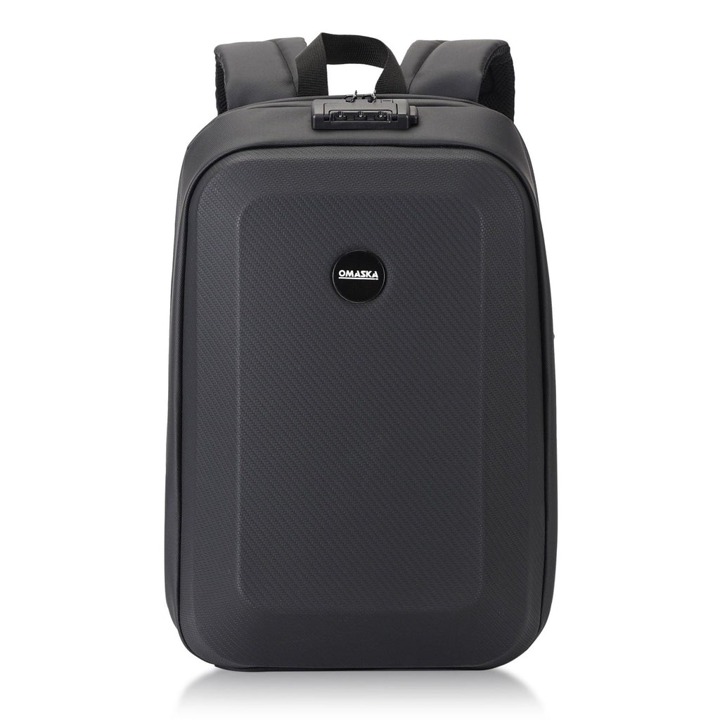 New Hard Shell Business Laptop Backpack Men's Commuter Multifunctional Anti-splashing Lightweight Backpack