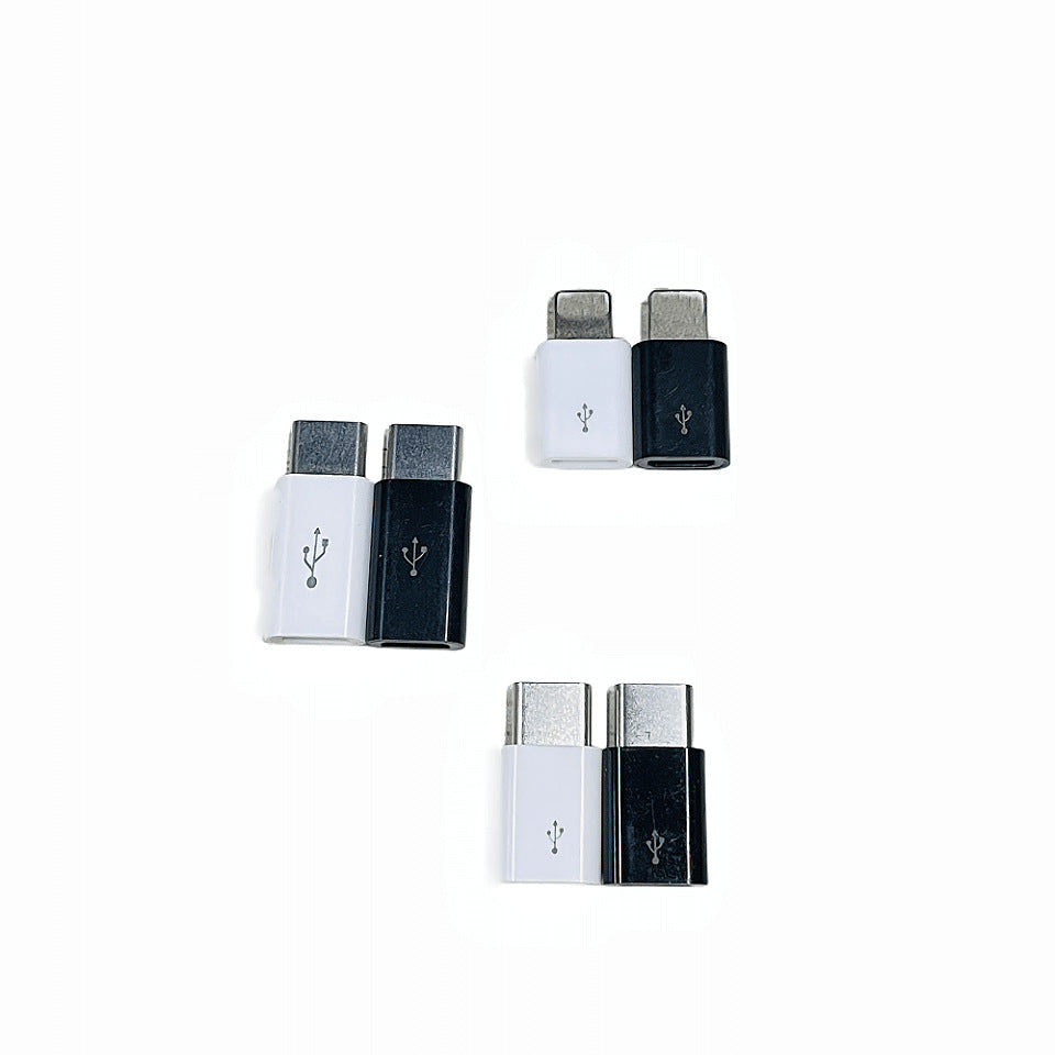 Suitable for apple and huawei otg adapter mobile phone charging data adapter micro female to type-c adapter