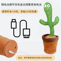 popular internet celebrity cactus learning to speak, electric swing, singing and dancing, funny kidsstuffed toys