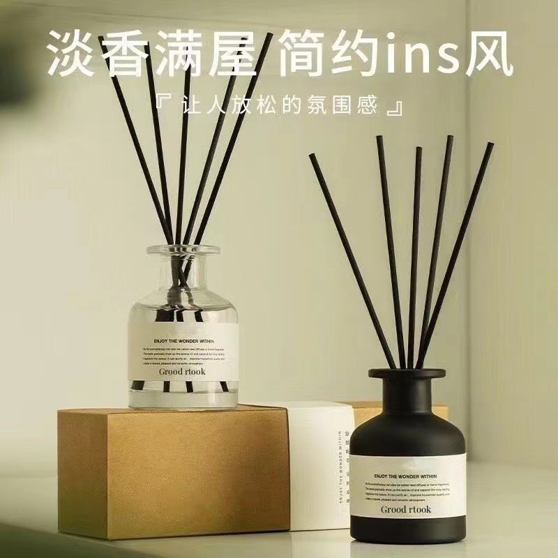 Fireless rattan aromatherapy bedroom bathroom gardenia fragrance air freshener hotel essential oil fragrance ornaments