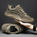 Spring casual shoes men's fashion work shoes breathable sneakers hiking trendy men's shoes sports outdoor construction site
