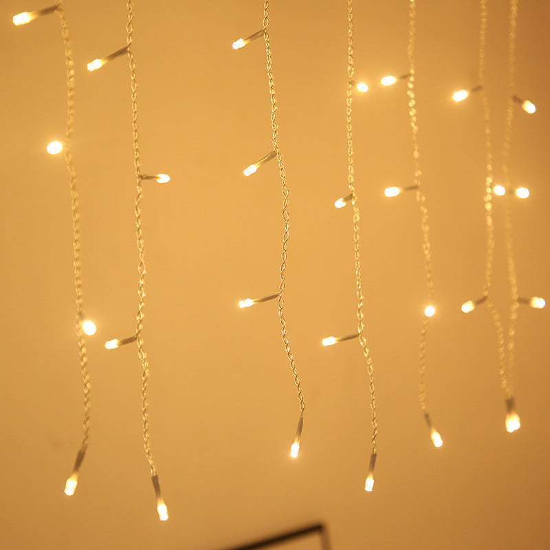 LED star light, ice bar light, small colorful light, flash light, string light, starry sky, curtain light, waterfall light, outdoor decorative light