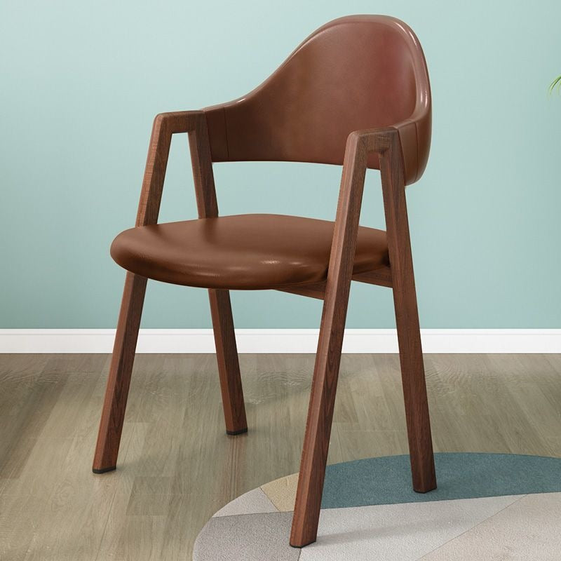 Dining chair home casual modern scandinavian chair bedroom study desk chair casual stool backrest commercial dining table chair