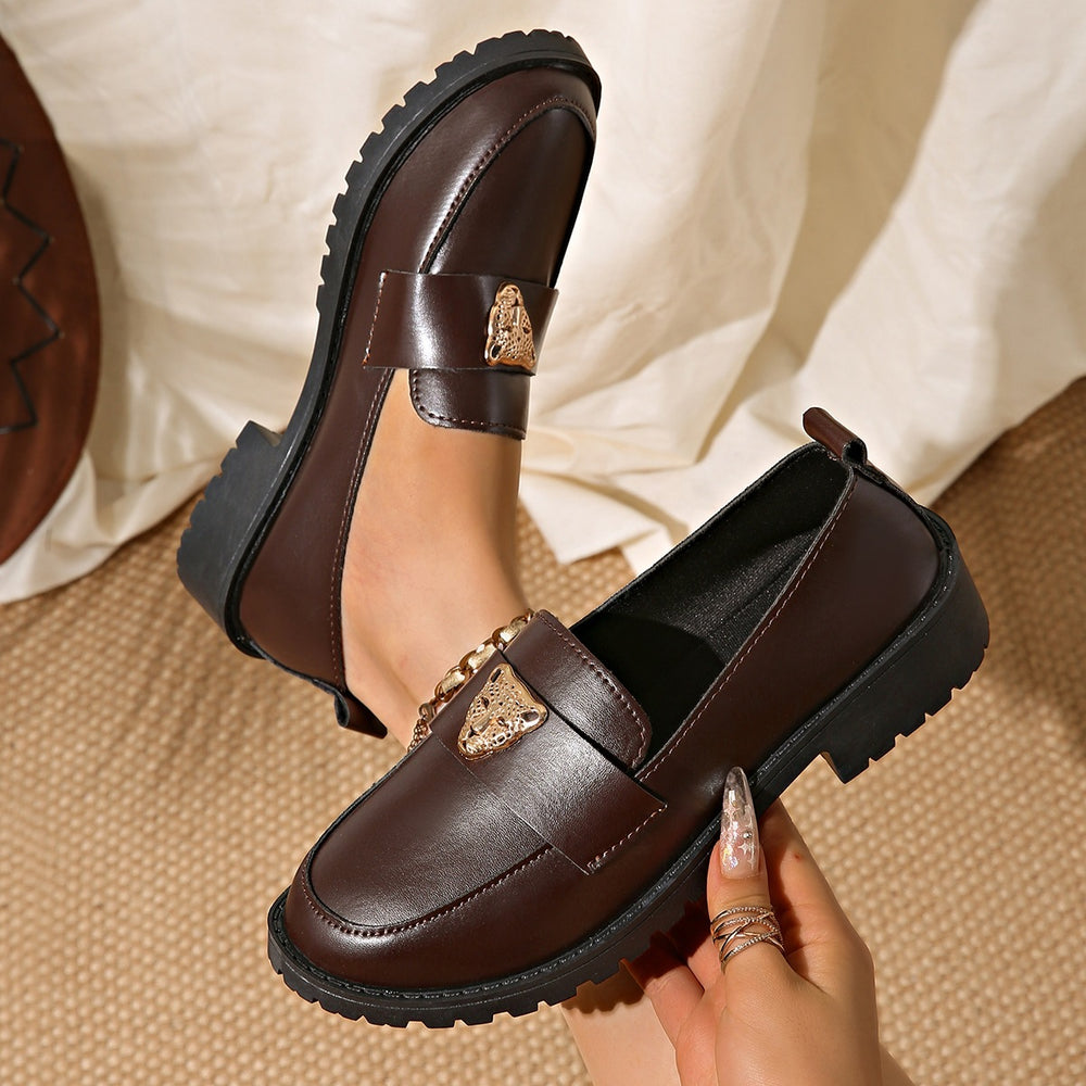 Export  spring new arrivalplus size low-cut slip-on shoes for women 43 slip-on loafers slip-on loafers wholesale