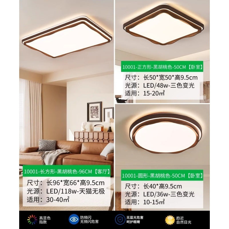 Circle of Light Living Room Main Light 2025 New Modern Simple Atmospheric Ceiling Light Zhongshan Lighting Whole House Package 1