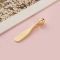 Metal eye cream stick, spoon, facial cream spoon, gun color eye cream massage stick, application stick, all-in-one molded eye massage stick