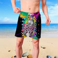 Boys' beach shorts and swim trunks for older kids, perfect for casual summer fun.