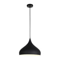 Minimalist industrial black projector light - retro creative restaurant, cafe, bubble tea shop, hot pot restaurant - unique pot lid pendant lamp