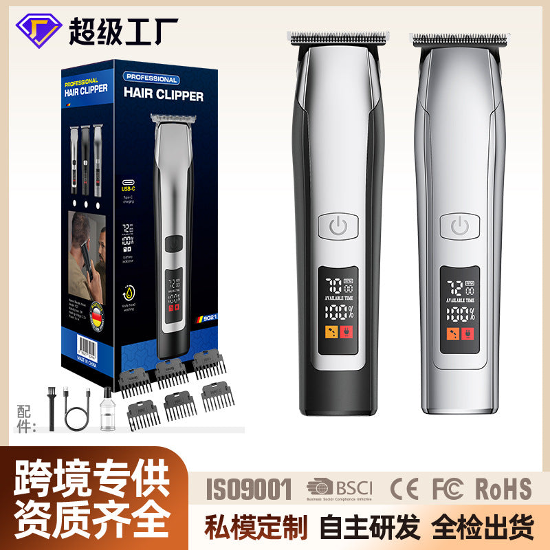 new arrival digital hairdressing device for home electric clipper multi-function hair salon special clipper electric hairdressing device