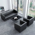 4s store office sofa customer business reception area reception room showroom negotiation small single three-person sofa