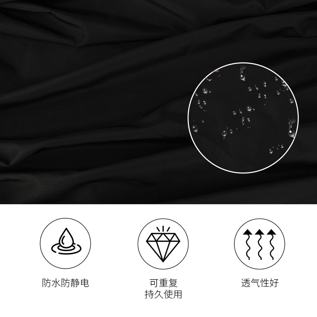 Cross-border new haircut cloth, silicone neckline belt, hat oil head hat oil head cloth, non-stick hair waterproof cloth