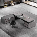 Boss desk office desk casual modern president manager desk supervisor table and chair combination light luxury executive desk office furniture