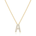 Amazon hot-selling exquisite diamond-studded 26-letter initial necklace - versatile choker necklace perfect for any occasion