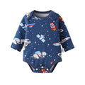 Long-sleeve romper - astronaut [100% cotton]