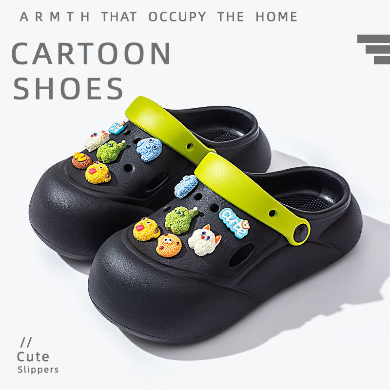 Women's high heel platform clogs - new anti-slip beach sandals & slippers for women - summer outdoor wear