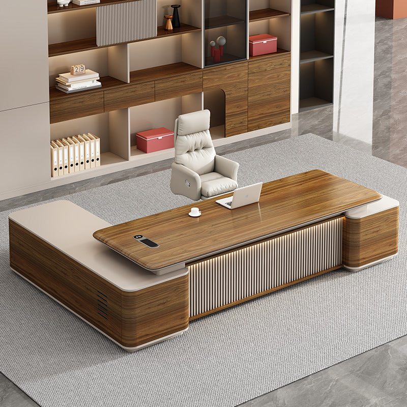 Office minimalist modern file cabinet wooden document financial records small cabinet low cabinet panel drawer style