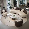 Luxury-style hotel lobby office lounge area reception sofa beauty salon hallway meeting reception curved sofa