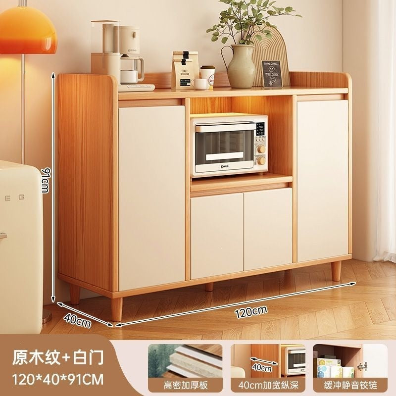 Sideboard storage cabinet, wall-mounted integrated cabinet, for home wall-mounted tea cabinet, coffee cabinet, living room locker, meal preparation cabinet