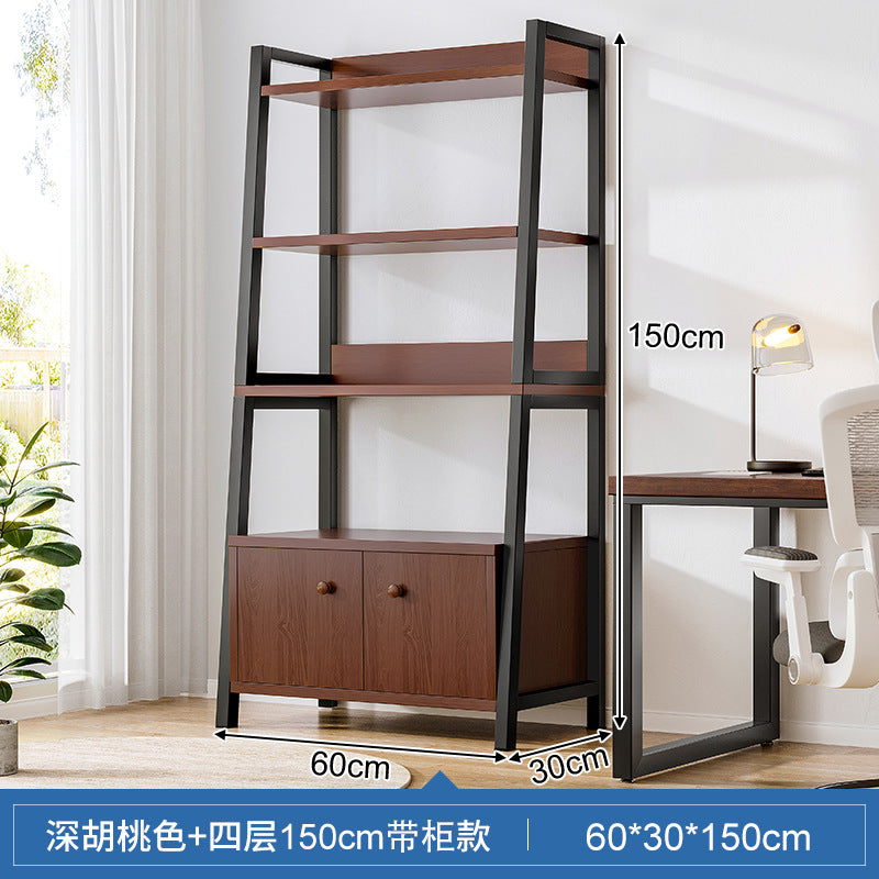 Shelf Shelf Floor-to-ceiling Bedroom Multi-layer Storage Living Room Storage Display Shelf Office Super Load-bearing Iron Shelf