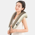 Smart cervical massager shoulder neck waist back beating electric hot compress massager shawl shawl style