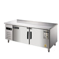 Bruns refrigerated workbench commercial fresh-keeping freezer operating table freezer flat cold kitchen chopping board refrigerator lock fresh