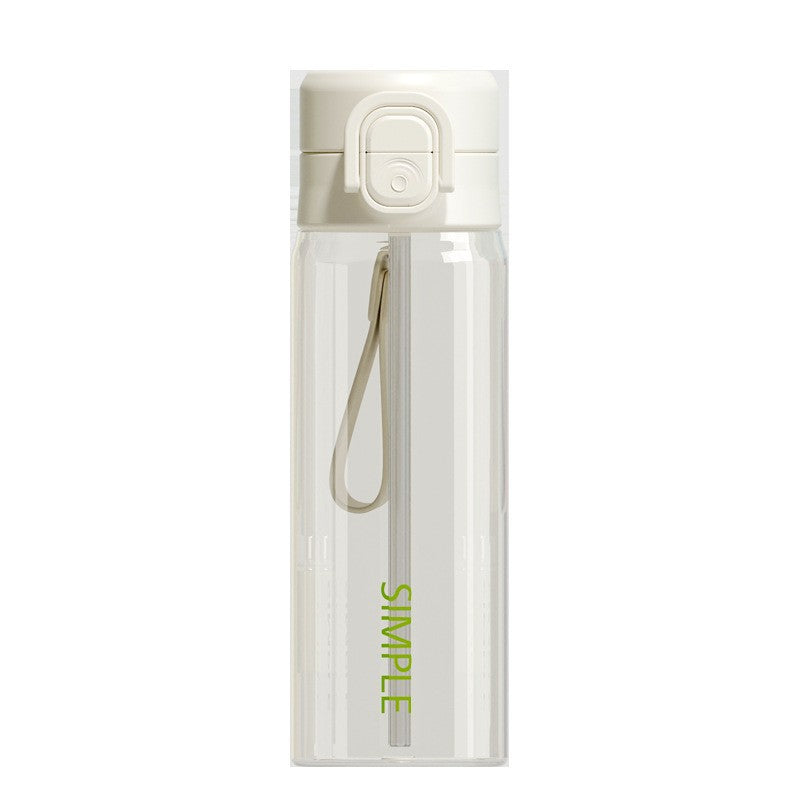 Here are a few options, depending on the specific nuance you want to convey:  **option 1 (focus on functionality):**  "men's sports tumbler 2026 - new portable design for students, perfect for school. includes straw and plastic construction for easy tea b